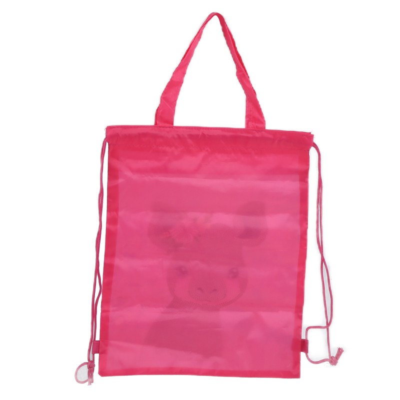 Backpack Bag WearResistant Large Capacity Rhinestones Painting with Drawstring Home