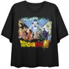 Dragon Ball Super Action-Packed Character Art Crew Neck Short Sleeve