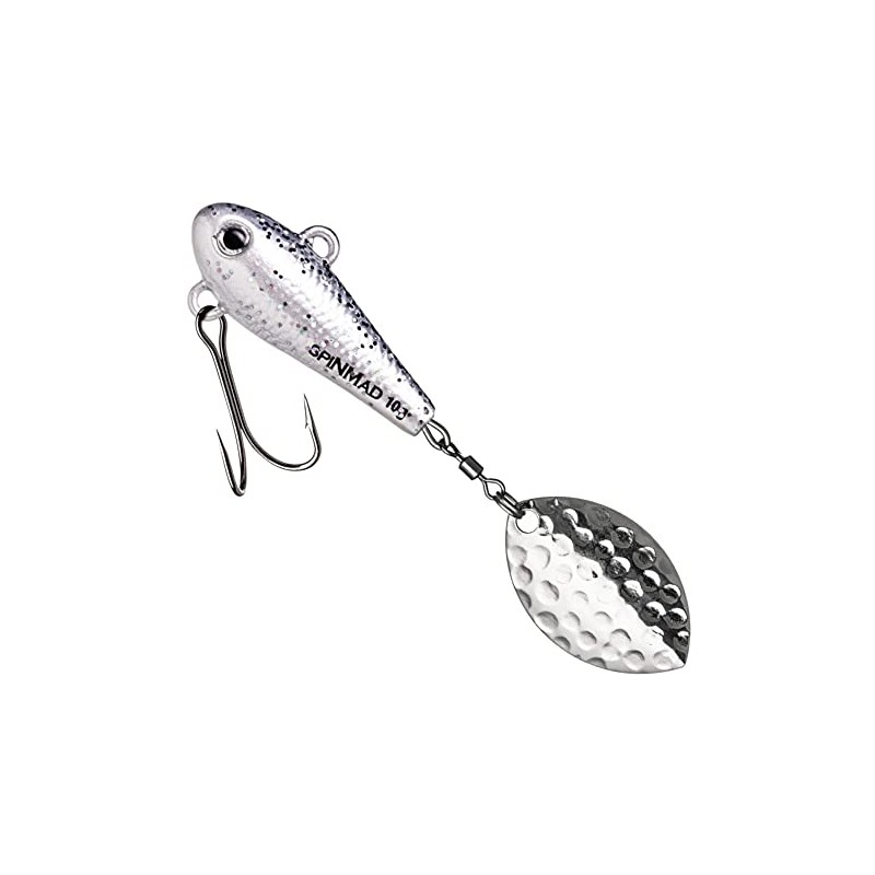 SpinMad Jig Spinner 10 g Lead Head Spinner Colour Favourite