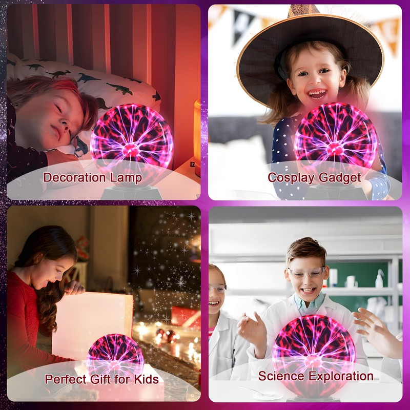Riserva 15 cm Plasma Ball Light Magic Sphere Lighting Crystal