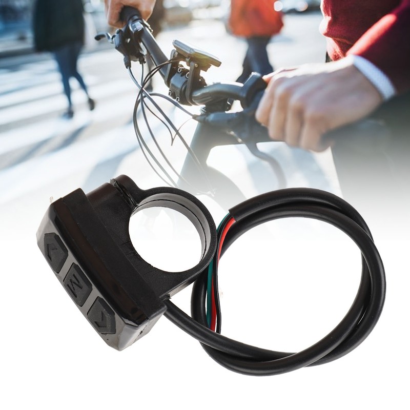 Electric Bike Display Switch Slip Resistant Ergonomic Sensitive Electric Bicycle