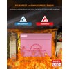 JUNDUN Fireproof Document Bag with 5200°F Heat Insulation, 36 x