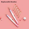 20PCS Nail Art Brushes Set, YIHUALE Push Contact Builder Nail