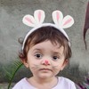 20Pcs Mini Bunny Ears Plush Bunny Ear Rabbit Ear Hair