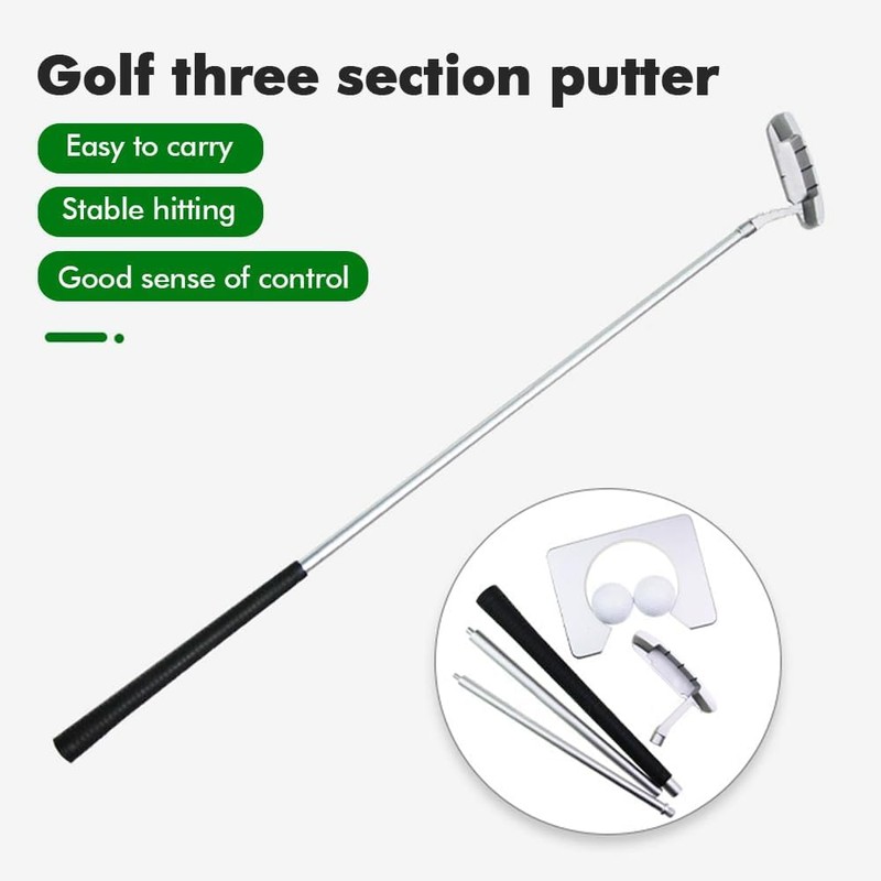 Golf Putter Set, Indoor Golf Putting Practice Cup Training Clubs