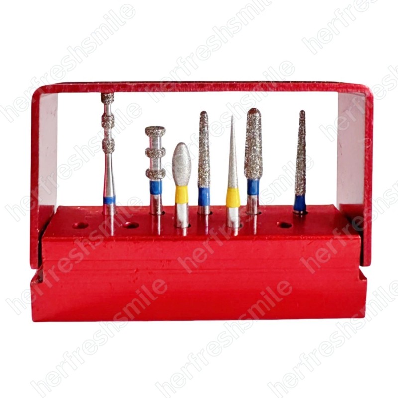Nybeautifulteeth 2Kits Dental Porcelain Veneer Preparation Burs Zirconia Veneers Diamond