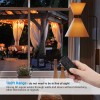 DEWENWILS Outdoor Remote Control Outlet Wireless Electrical Plug in Light