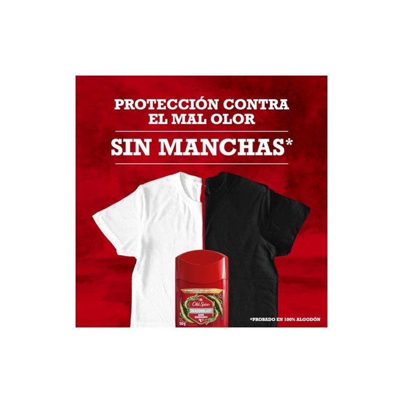 OLD SPICE, Desodorante en Barra, Dragonblast, Aroma a Cedro, Cuidado