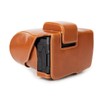 Rieibi EOS R8 Case - Vintage PU Leather Camera Case