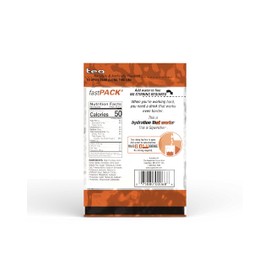 Sqwincher Fast Pack Liquid Concentrate, Tea, .6 fl oz (4 Packs of 50)