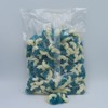 Gummy Blue Raspberry Rings, 4.5 Pound Package, 270 Pieces, Bulk
