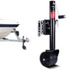 FZZD 2000lbs Trailer Jack with Wheel, Heavy Duty Swivel Boat