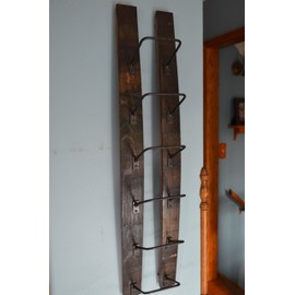 Wine Rack - 6 Bottle Wine Stave Rack