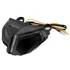 EVGATSAUTO Motorcycle LED Taillight, 1Pc Smoky Lens LED Tail Light,