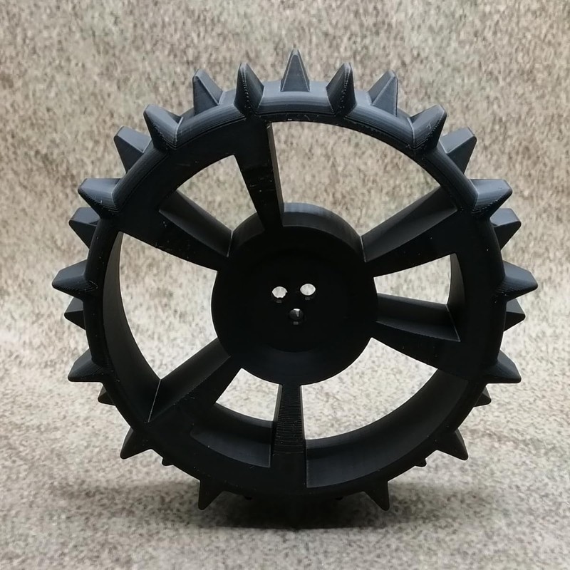 ULEIVA Replacement Drive Wheels Wheel Compatible with Bosch Indego 300