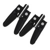 Kisangel 2 Pairs Slip Electric Bike Pedals Durable Folding Design