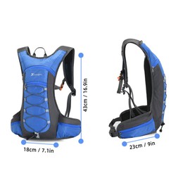 10L Bike Hydration Backpack Lightweight Hiking Backpack Daypack Shoulder Bag for Outdoor Camping Cycle Running Traveling