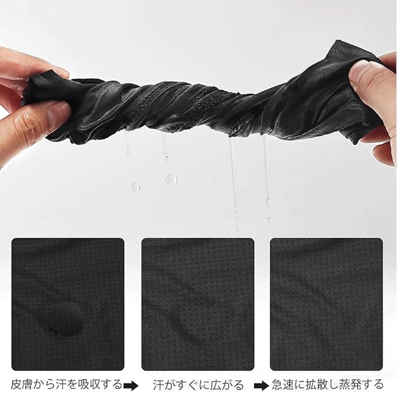 [Bｏｏｋwａrm] ネックガード フェイスカバー 夏用、uvカット 冷感 【接触冷感-5℃・付けていないような呼吸で楽】 夏用 ネックカバー ，吸汗速乾・呼吸しやすい設計｜防風・防塵｜耳かけタイプ 男女兼用