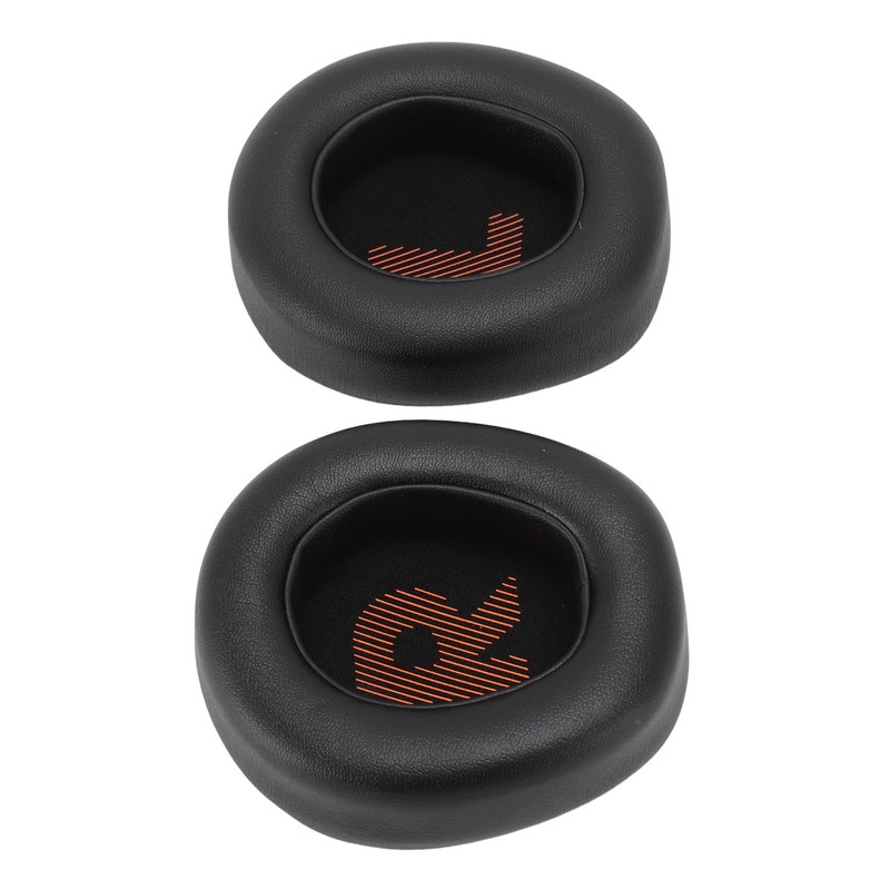 2PCS Headphone Ear Pads High Density Sponge Protein Leather Earphone