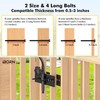 iBorn Fence Deck Hook Rail Heavy Duty Hummingbird Feeder Hanger