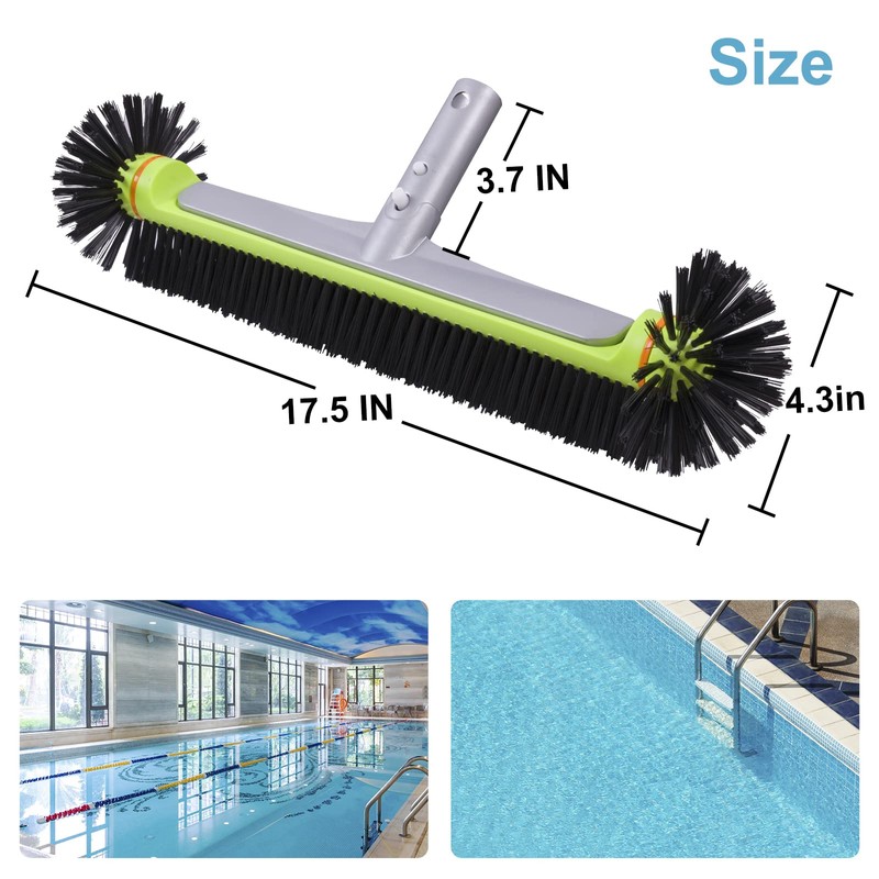 Sepetrel Pool Brush Head for Cleaning Walls,Heavy Duty Inground/Above Ground