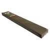 Frost King Snap-in Vinyl Gutter Screen, Brown, 10-Pack
