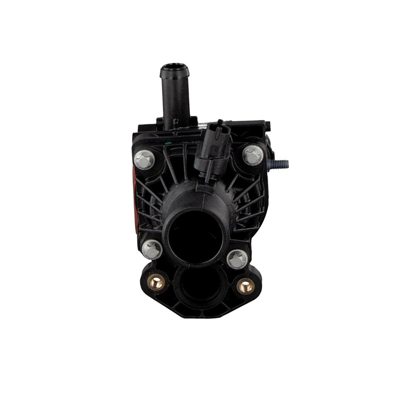 febi bilstein Thermostat Housing with Sensor, Temperature Switch and Gasket,