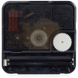 PREMIUM Quarz Uhrwerk mit 3x Zeigersatz Zeiger Uhr Wanduhr DEKO Bastler Ersatz