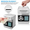 Renvdsa Electronic Password Piggy Bank Cash Coin Can Auto Scroll
