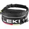 LEKI Thermo Drink Hip Bag, Black-Bright Red/Neon Yellow