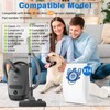 14 Pack 3D Airclean GN Vacuum Bags Compatible with Miele