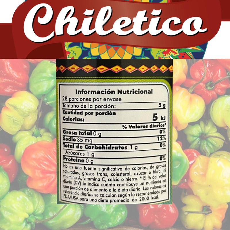 Chiletico Típica Sauce – 2 Mild + 2 Hot –
