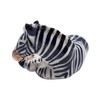 WitnyStore Tiny 1¾" Long Standing Zebra Figurine - Miniature Hand