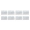 8Pcs Heat Sink Cooling Heatsink Cooler Aluminium Alloy 50x50x15mm Accessory