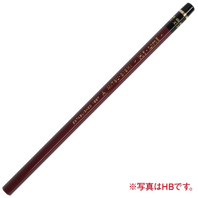 三菱鉛筆 鉛筆 ハイユニK 2B 1ダース 紙箱 HUK2B