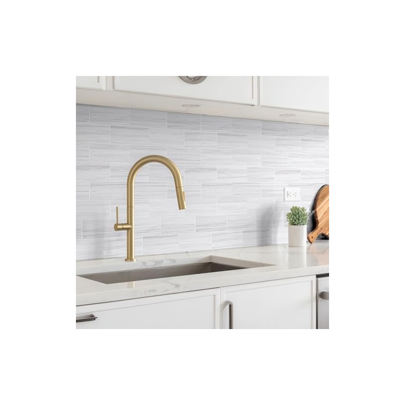 100 Pieces Peel and Stick Backsplash for Kitchen, 3" x
