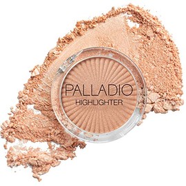 Palladio Sunkissed Highlighter, Polvo de Maquillaje Suave y Cremoso, Tonos Radiantes, Define el Resplandor Facial, Resalta y Logra un Brillo Natural y Luminoso de Larga Duración, Sunset