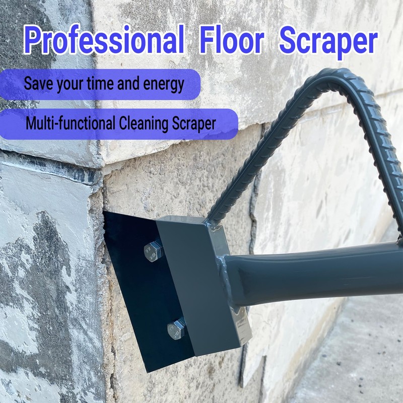 Heavy duty 7 inch scraper demolition scraper tile clips remover
