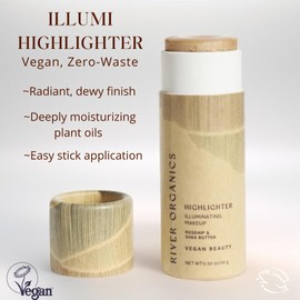 Vegan Highlighting, "Illumi", Golden Light Reflecting Creamy, Eco-friendly 0.50 oz.