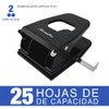 Swingline P2089 Perforadora Ajustable 7/8 cm, 2 Agujeros, Negro