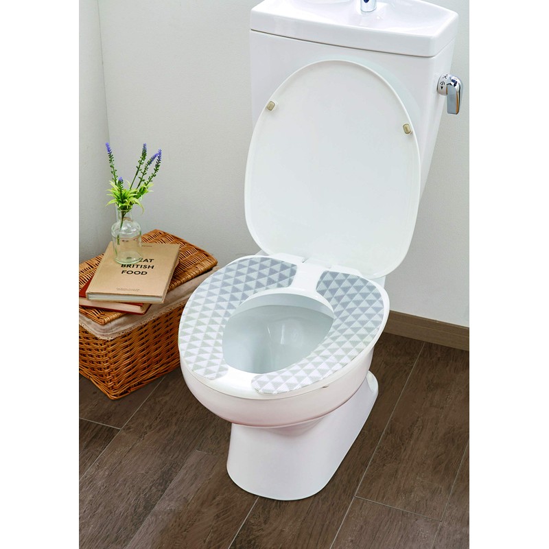 Kokubo Kogyosho Petapon Toilet Seat Monotone (4 Patterns x 1
