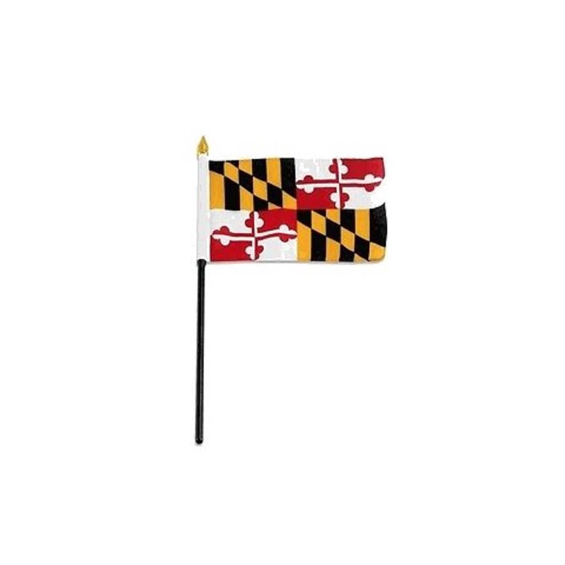 Maryland "4X6" Inch Flag Maryland Flag