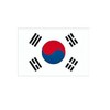 NEGNME 4 PCS Flag Stickers - Korea Flag Stickers Decals