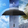 Saraudy Heavy Duty Folding Umbrella for Sun and Rain, Automatic