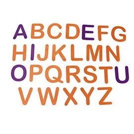 Midlee Alphabet Floor & Wall Vinyl Decal for Classrooms & Daycares