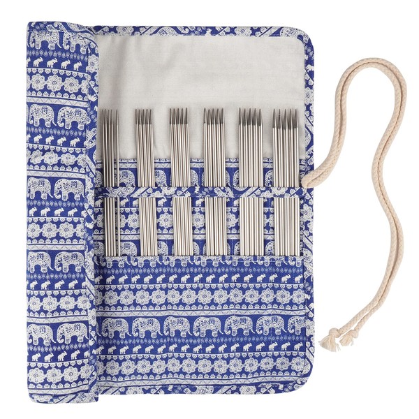 Coopay DPNs Knitting Needle Set, Double Pointed Knitting Needle Roll,
