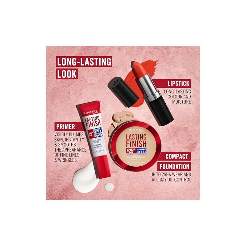 Rimmel Rimmel Lasting Finish Lipstick 380 Plum Pillow, Creamy Satin