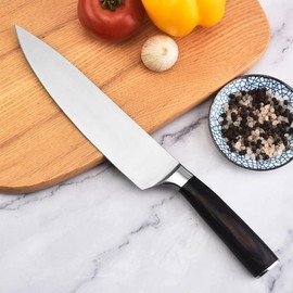 8 Inch Chef Knife Kitchen Knife Ultra Sharp High Carbon Stainless Steel Corrosion Resistant, Cooking Knife