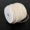 Pearl Beads Chain, 50M Roll 3mm Diameter Beads Fishing Line