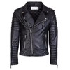 DECIMAL Men's Black REAL Lambskin Leather Biker Jacket VINTAGE GENUINE